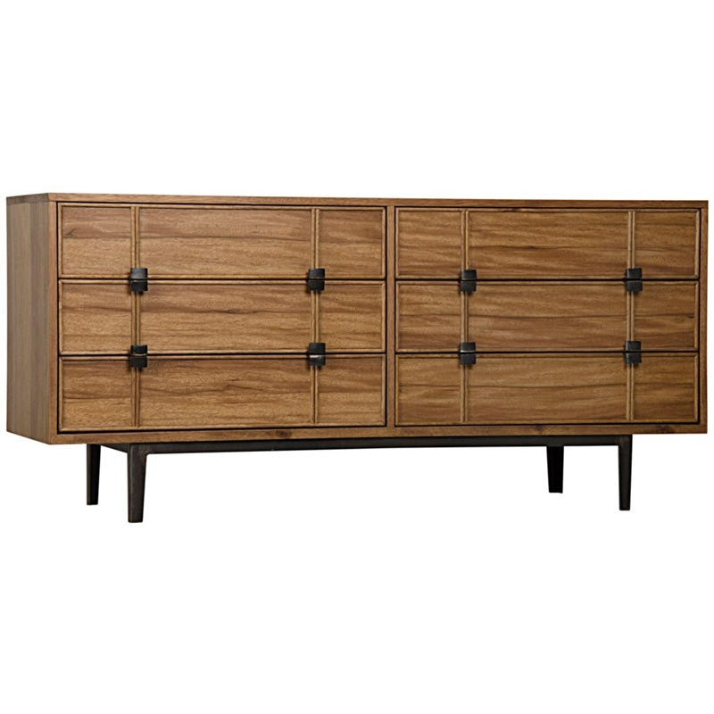 Brunt CONTINUE B/C CENTER 右 コンティニュー タン NOIR Furniture - Bourgeois Sideboard w/ Metal Base, Dark Walnut