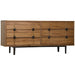 NOIR Furniture - Bourgeois Sideboard w- Metal Base, Dark Walnut - GCON238MT - GreatFurnitureDeal