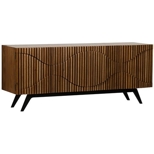 NOIR Furniture - Illusion Sideboard w- Metal Base - GCON244DW - GreatFurnitureDeal