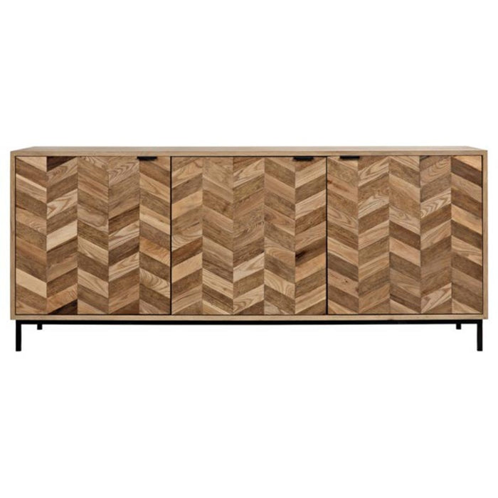 NOIR Furniture - Herringbone Sideboard - GCON270MTB - GreatFurnitureDeal