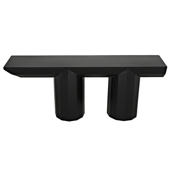Noir Furniture - Los Altos Console Table - GCON404MTB - GreatFurnitureDeal