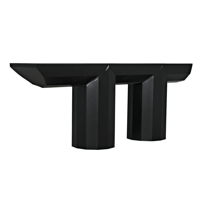 Noir Furniture - Los Altos Console Table - GCON404MTB - GreatFurnitureDeal