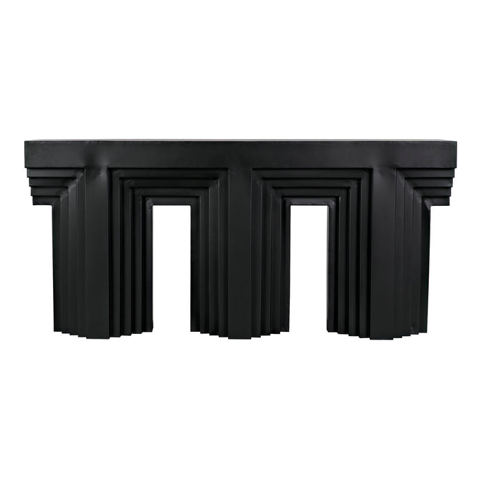 Noir Furniture - Acropolis Console - GCON412MTB
