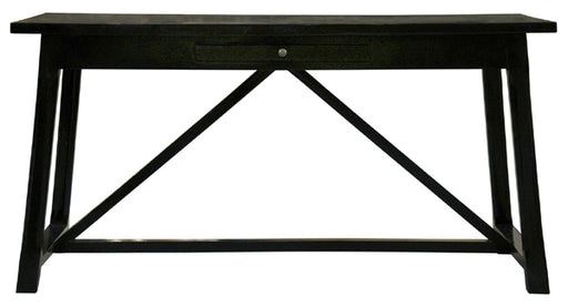NOIR Furniture - Sutton Desk in Distressed Black - GDES114D1 - GreatFurnitureDeal