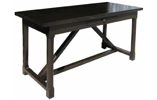 NOIR Furniture - Sutton Desk, Distressed Brown - GDES114D - GreatFurnitureDeal