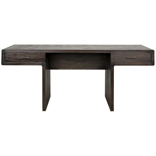 NOIR Furniture - Degas Desk, Ebony Walnut - GDES155EB - GreatFurnitureDeal