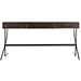 NOIR Furniture - Berlin Desk, Ebony Walnut with Metal - GDES181EB - GreatFurnitureDeal