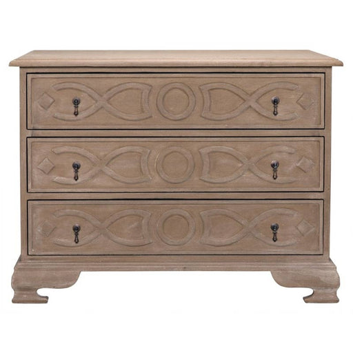 NOIR Furniture - QS Sofie Dresser, Weathered - GDRE136WEA - GreatFurnitureDeal