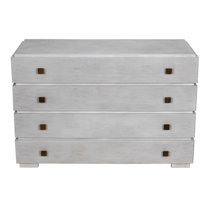 NOIR Furniture - Hofman Dresser in White Wash - GDRE175WH - GreatFurnitureDeal