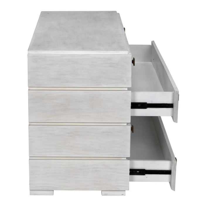 NOIR Furniture - Hofman Dresser in White Wash - GDRE175WH