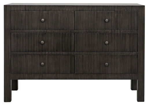 NOIR Furniture - Conrad 6 Drawer Dresser, Pale - GDRE221P