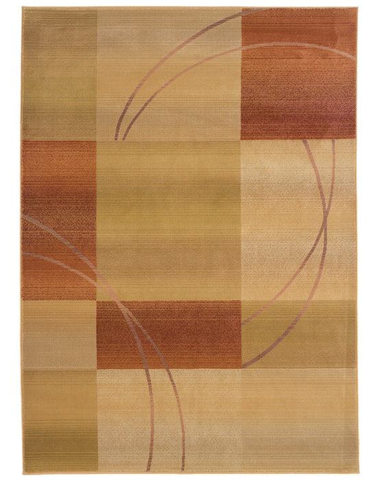 Oriental Weavers - Generations Beige/ Rust Area Rug - 1608D