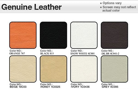 VIG Furniture Genuine Leather Swatch Request