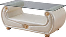 ESF Furniture - Giza Coffee Table Ivory - GIZACTABLEBEIGE - GreatFurnitureDeal