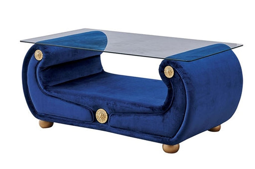 ESF Furniture - Giza Coffee Table Blue - GIZACOFFEETABLEBLUE - GreatFurnitureDeal