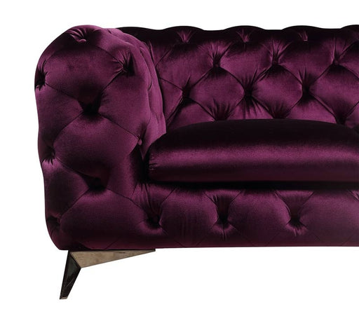 J&M Furniture - Glitz Sofa in Purple - 183352-S - GreatFurnitureDeal