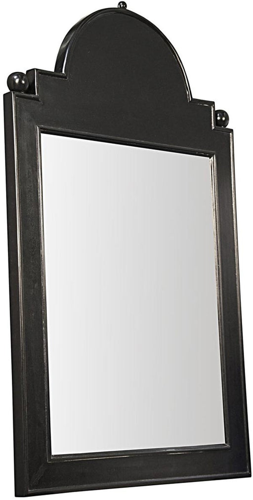 NOIR Furniture - Jess Mirror in Hand Rubbed Black - GMIR145HB - GreatFurnitureDeal