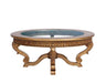 European Furniture - Golden Knights 3 Piece Luxury Occasional Table Set in Golden Bronze - 4590-CT-ET - GreatFurnitureDeal