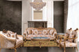 European Furniture - Golden Knights Luxury End Table in Golden Bronze - 4590-ET - GreatFurnitureDeal