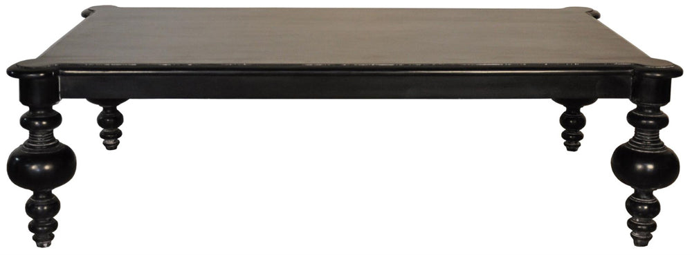NOIR Furniture - Graff Coffee Table in Hand Rubbed Black - GTAB138HB
