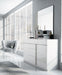 ESF Furniture - Granada 120 Dresser and Mirror - GRANADADRESSERWHITE-M - GreatFurnitureDeal
