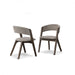 VIG Furniture - Modrest Grover - Modern Grey & Dark Wenge Dining Chair (Set of 2) - VGMA-MI-722 - GreatFurnitureDeal