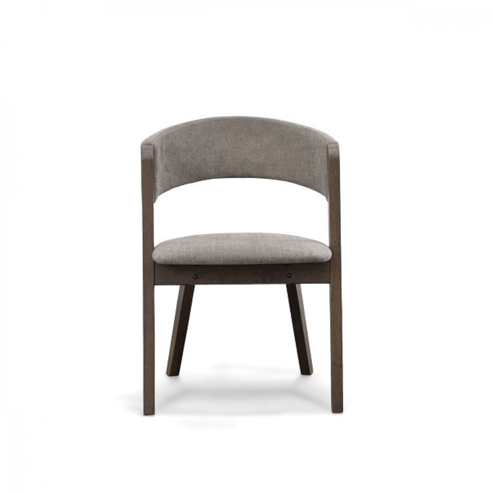 VIG Furniture - Modrest Grover - Modern Grey & Dark Wenge Dining Chair (Set of 2) - VGMA-MI-722 - GreatFurnitureDeal