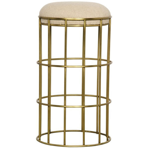 NOIR Furniture - Ryley Counter Stool, Metal with Brass Finish - GSTOOL144MB-S - GreatFurnitureDeal