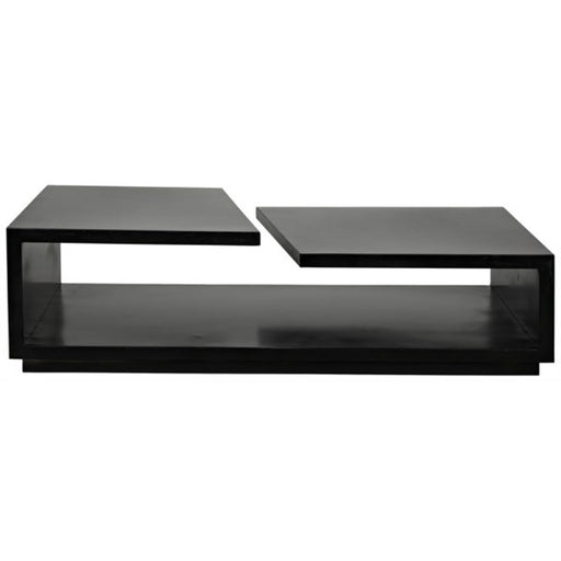 NOIR Furniture - Shift Coffee Table, Black Metal - GTAB1038MTB - GreatFurnitureDeal