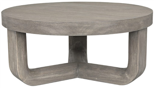 NOIR Furniture - Joel Coffee Table, Distressed Grey - GTAB1042DGR - GreatFurnitureDeal