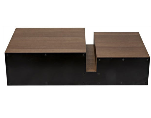 NOIR Furniture - Nido Coffee Table, Black Metal - GTAB1061MTB - GreatFurnitureDeal