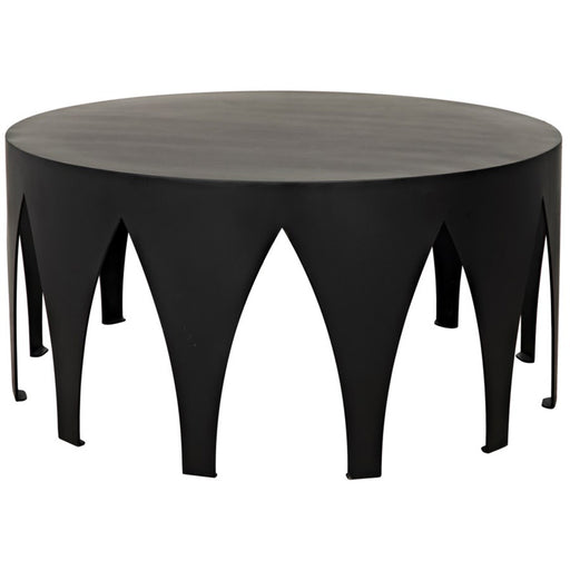 NOIR Furniture - Morocco Coffee Table, Black Metal - GTAB1069MTB - GreatFurnitureDeal