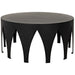 NOIR Furniture - Morocco Coffee Table, Black Metal - GTAB1069MTB - GreatFurnitureDeal