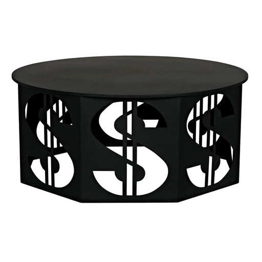 NOIR Furniture - Dollar Coffee Table in Matte Black - GTAB1119MTB - GreatFurnitureDeal