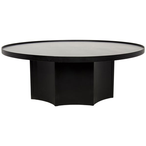 NOIR Furniture - Rome Coffee Table, Black Metal - GTAB166MTB - GreatFurnitureDeal