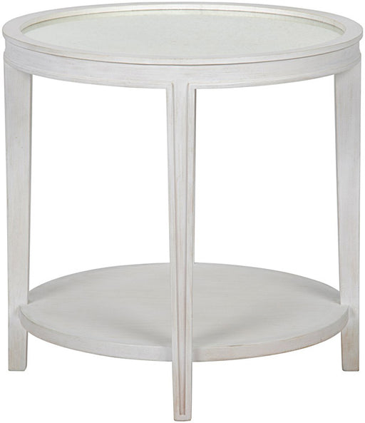 NOIR Furniture - QS Imperial Side Table, White Wash - GTAB251WH - GreatFurnitureDeal