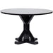 NOIR Furniture - 48" Criss-Cross Round Dining Table - GTAB419HB-48