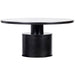 NOIR Furniture - Marlow Dining Table, Black Metal - GTAB488MTB - GreatFurnitureDeal