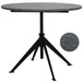 NOIR Furniture - Matilo Adjustable Table, Metal base with Marble Top - GTAB610-ML - GreatFurnitureDeal