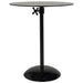 NOIR Furniture - Felix Side Table, Black Metal - GTAB654MTB - GreatFurnitureDeal