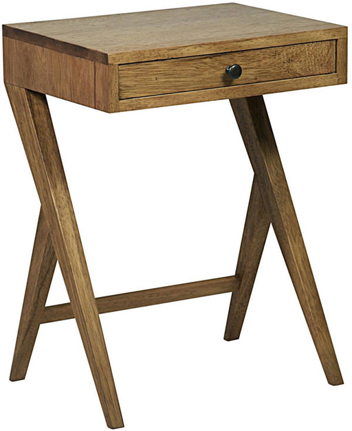 NOIR Furniture - Peter Side Table, Dark Walnut - GTAB686DW - GreatFurnitureDeal