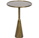 NOIR Furniture - QS Hiro Side Table, Antique Brass Finish - GTAB696MB - GreatFurnitureDeal