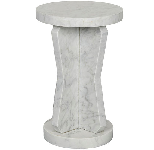 NOIR Furniture - Ingram Side Table, Marble - GTAB738 - GreatFurnitureDeal