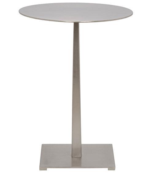 Noir Furniture - Stiletto Side Table, Antique Silver Finish - GTAB812ASV - GreatFurnitureDeal