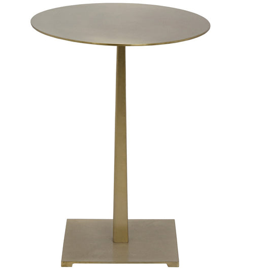 Noir Furniture - Stiletto Side Table, Antique Brass Finish - GTAB812MB - GreatFurnitureDeal