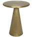 NOIR Furniture - Cassia Side Table, Antique Brass Finish - GTAB834MB - GreatFurnitureDeal