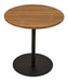 NOIR Furniture - Ford Small Side Table Gold Teak with Metal Base - GTAB857SGT