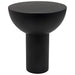 NOIR Furniture - Touchstone Side Table, Black Metal - GTAB890MTB - GreatFurnitureDeal