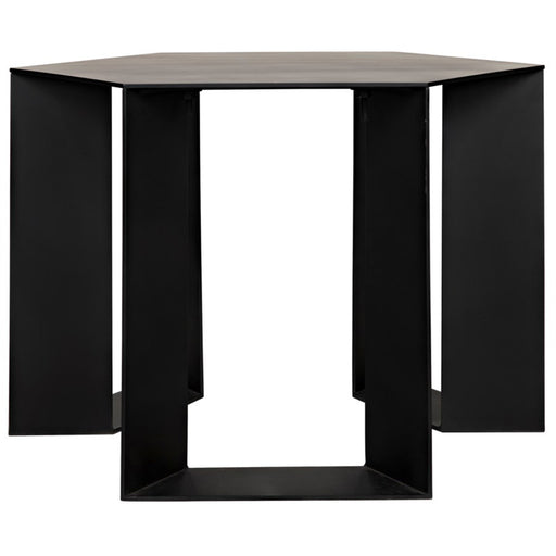 NOIR Furniture - Modicus Side Table, Black Metal - GTAB923MTB - GreatFurnitureDeal