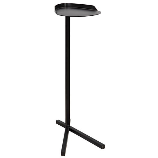 NOIR Furniture - Golem Side Table, Black Metal - GTAB948MTB - GreatFurnitureDeal